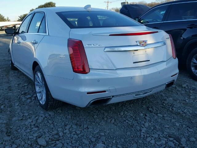 1G6AW5SX5G0132954 - 2016 CADILLAC CTS WHITE photo 3