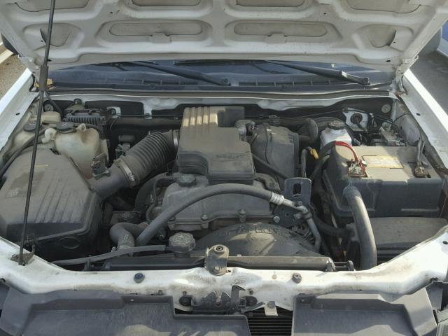 1GCCS149678122394 - 2007 CHEVROLET COLORADO WHITE photo 7