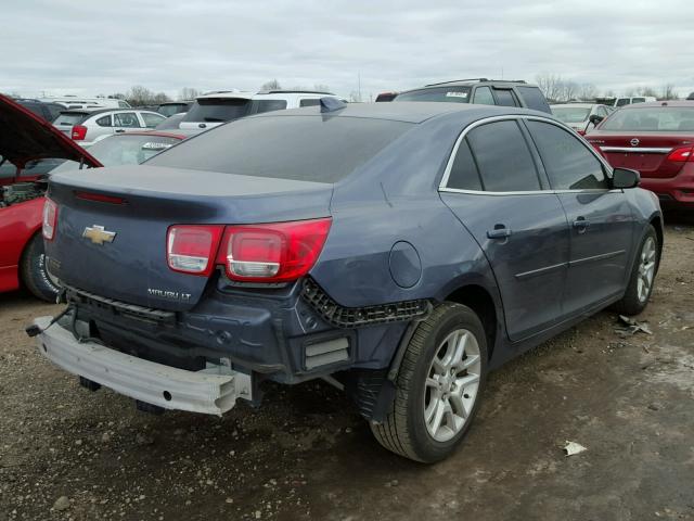 1G11C5SL2FF169841 - 2015 CHEVROLET MALIBU 1LT BLUE photo 4