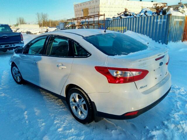 1FADP3F29DL268448 - 2013 FORD FOCUS SE WHITE photo 3