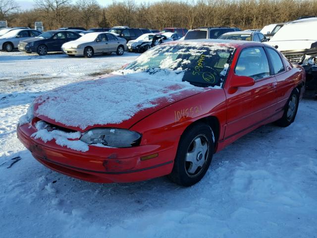 2G1WX12KXW9248029 - 1998 CHEVROLET MONTE CARL RED photo 2