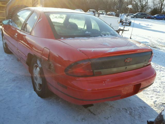 2G1WX12KXW9248029 - 1998 CHEVROLET MONTE CARL RED photo 3