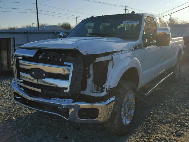 1FT7W2B62GEC48158 - 2016 FORD F250 SUPER WHITE photo 2