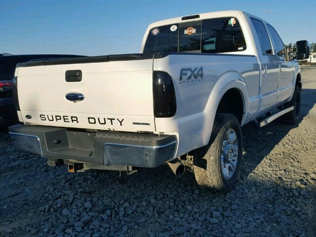 1FT7W2B62GEC48158 - 2016 FORD F250 SUPER WHITE photo 4