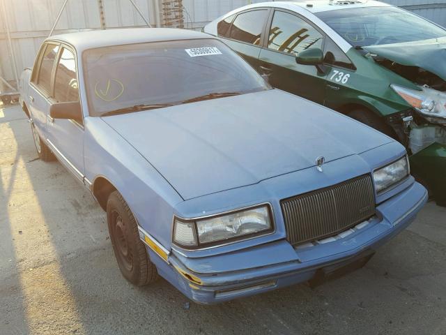 1G4NC54N4KM053467 - 1989 BUICK SKYLARK CU BLUE photo 1