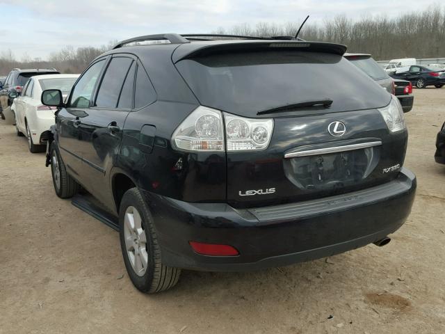 2T2HA31UX6C107859 - 2006 LEXUS RX 330 BLACK photo 3