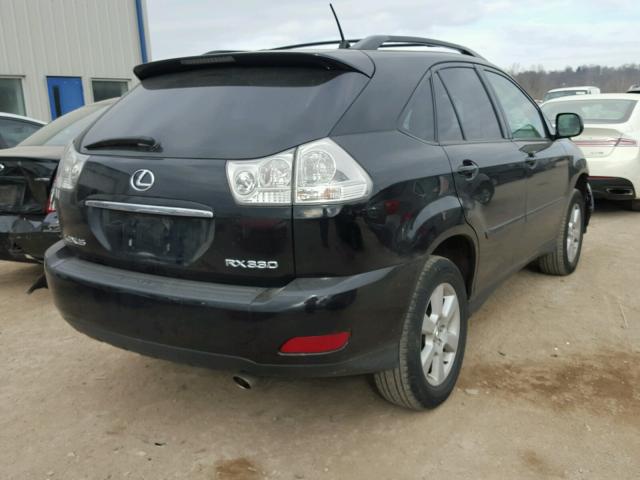 2T2HA31UX6C107859 - 2006 LEXUS RX 330 BLACK photo 4