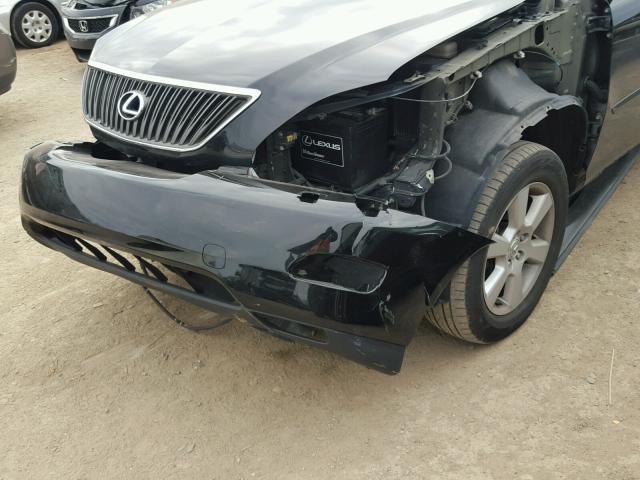 2T2HA31UX6C107859 - 2006 LEXUS RX 330 BLACK photo 9