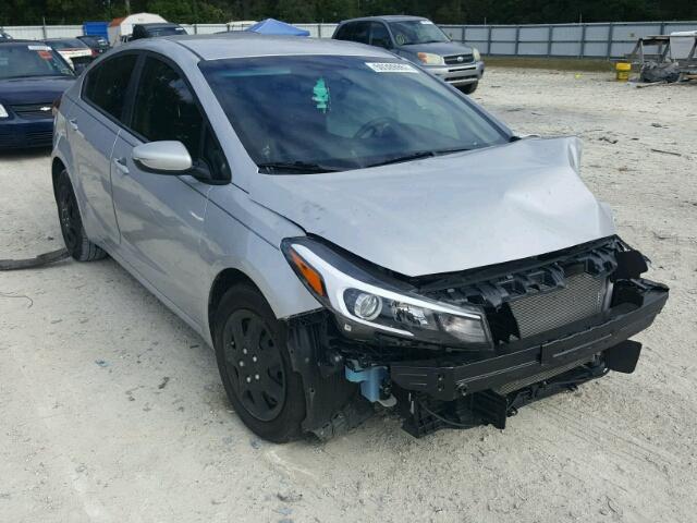 3KPFK4A79HE056979 - 2017 KIA FORTE LX SILVER photo 1