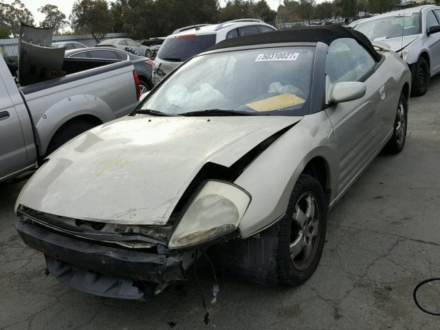 4A3AE45G35E004831 - 2005 MITSUBISHI ECLIPSE SP GOLD photo 2