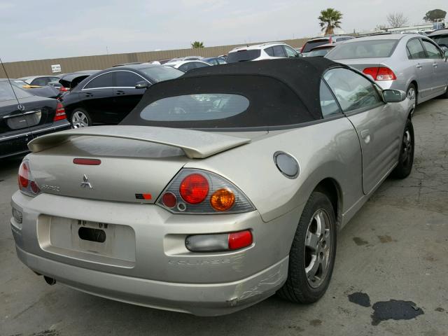 4A3AE45G35E004831 - 2005 MITSUBISHI ECLIPSE SP GOLD photo 4