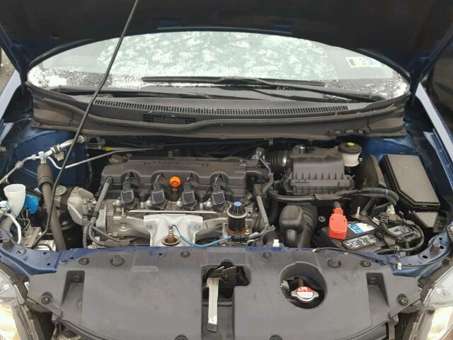 19XFB2F96EE242554 - 2014 HONDA CIVIC EXL BLUE photo 7