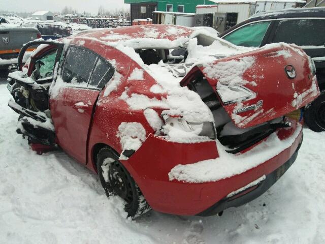 JM1BL1SF2A1169293 - 2010 MAZDA 3 I RED photo 3