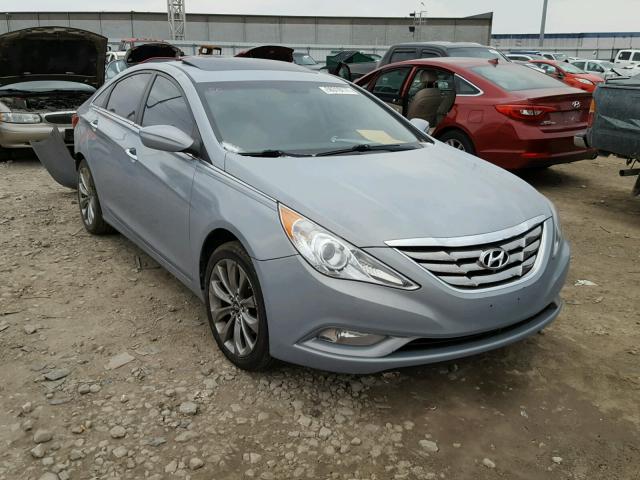 5NPEC4AC0BH066454 - 2011 HYUNDAI SONATA SE BLUE photo 1