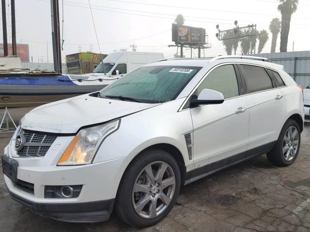 3GYFNCEY6AS524639 - 2010 CADILLAC SRX PREMIU WHITE photo 2