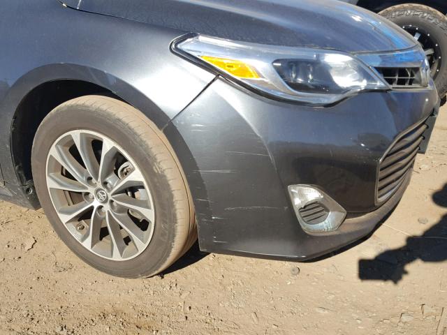 4T1BK1EB3GU211176 - 2016 TOYOTA AVALON XLE GRAY photo 9