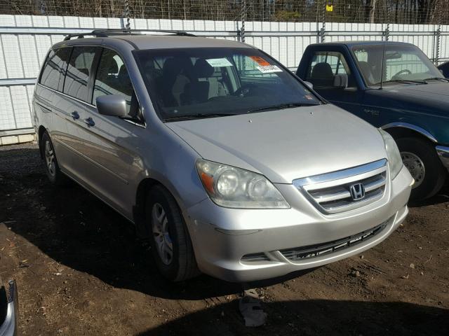 5FNRL38496B413892 - 2006 HONDA ODYSSEY EX SILVER photo 1