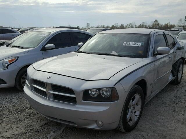 2B3CA3CVXAH277160 - 2010 DODGE CHARGER SX GRAY photo 2