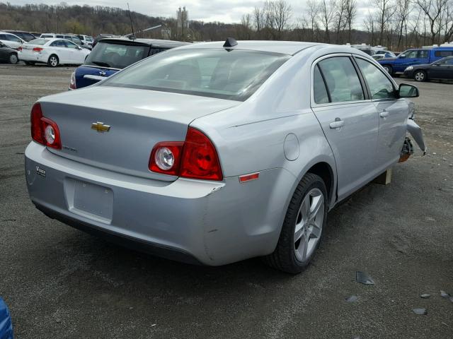 1G1ZB5E09CF105444 - 2012 CHEVROLET MALIBU LS ნაცრისფერი ფოტო 4