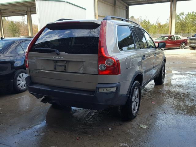 YV1CY592X51150331 - 2005 VOLVO XC90 GOLD photo 4