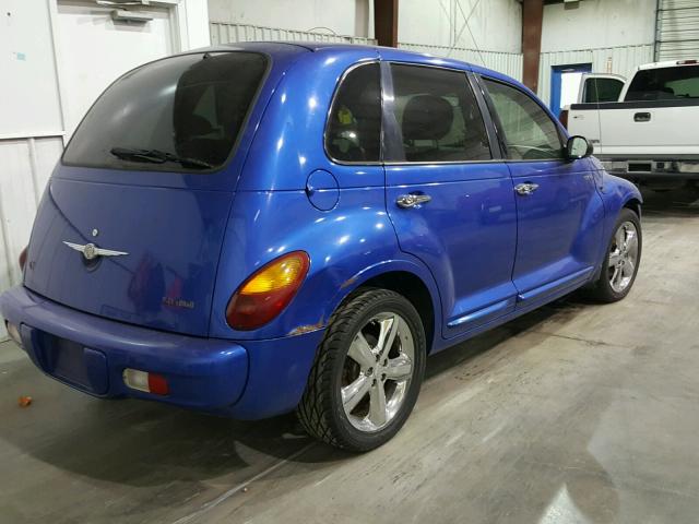 3C4FY78G13T518493 - 2003 CHRYSLER PT CRUISER BLUE photo 4