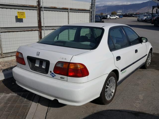 1HGEN1649XL000306 - 1999 HONDA CIVIC GX WHITE photo 4