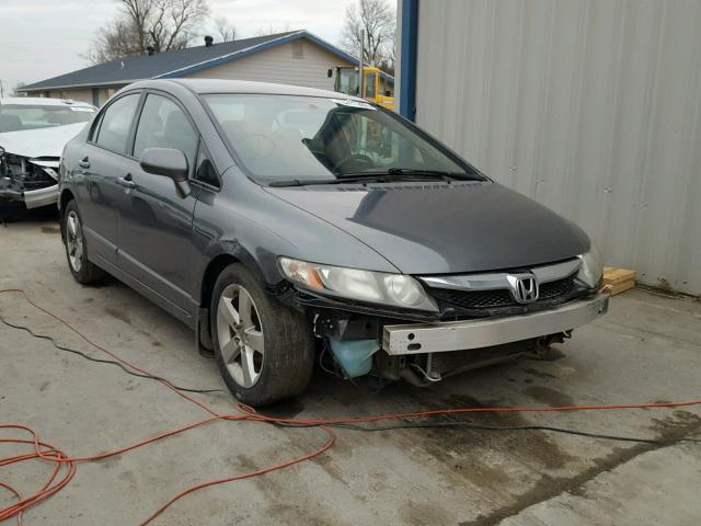 19XFA16649E013699 - 2009 HONDA CIVIC GRAY photo 1