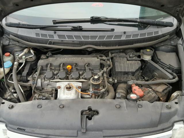 19XFA16649E013699 - 2009 HONDA CIVIC GRAY photo 7