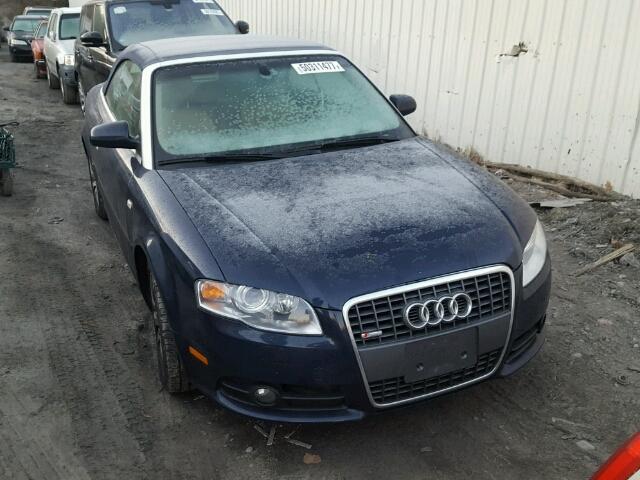 WAUDF48H09K005893 - 2009 AUDI A4 2.0T CA BLUE photo 1