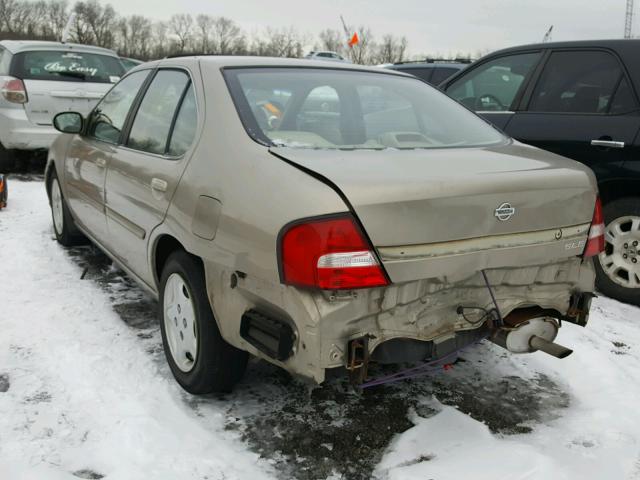 1N4DL01AX1C231641 - 2001 NISSAN ALTIMA GXE BEIGE photo 3