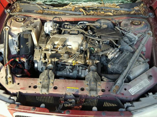 2G4WS52J531178028 - 2003 BUICK CENTURY CU RED photo 7