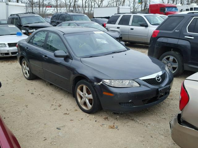 1YVHP80CX55M47673 - 2005 MAZDA 6 I GRAY photo 1