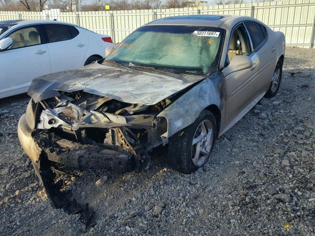 2G2WR524941193034 - 2004 PONTIAC GRAND PRIX GOLD photo 2