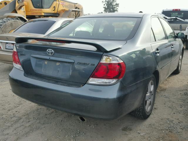4T1BE32K35U071621 - 2005 TOYOTA CAMRY LE 绿色 照片 4