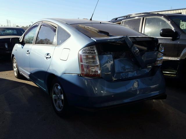 JTDKB20U463163226 - 2006 TOYOTA PRIUS BLUE photo 3