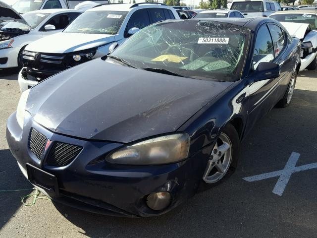2G2WP552671219660 - 2007 PONTIAC GRAND PRIX Көк фото 2
