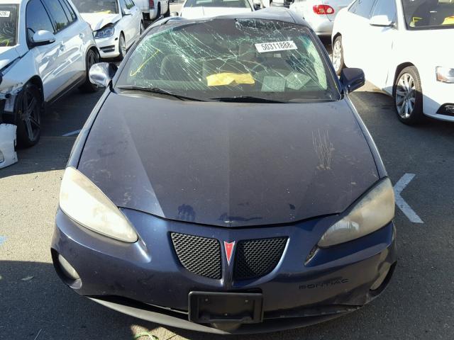 2G2WP552671219660 - 2007 PONTIAC GRAND PRIX Көк фото 9