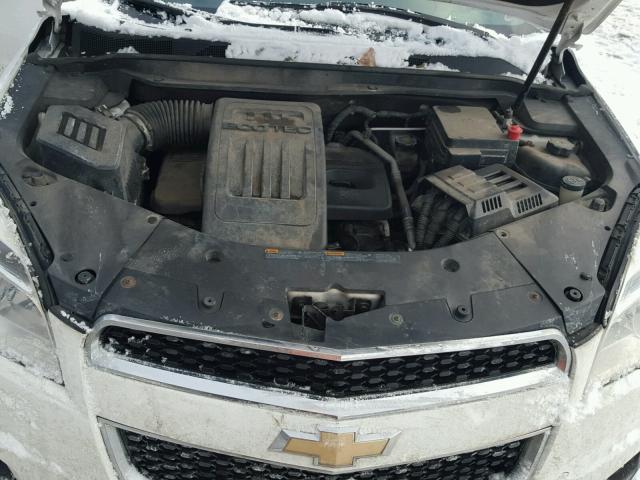 2CNALBEC0B6249317 - 2011 CHEVROLET EQUINOX LS WHITE photo 7