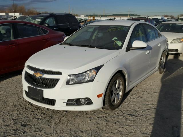 1G1PF5SC9C7351348 - 2012 CHEVROLET CRUZE LT WHITE photo 2