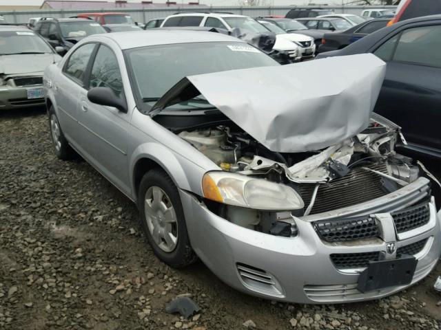 1B3EL46X36N287050 - 2006 DODGE STRATUS SX SILVER photo 1