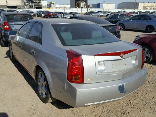 1G6DM577040192535 - 2004 CADILLAC CTS SILVER photo 3