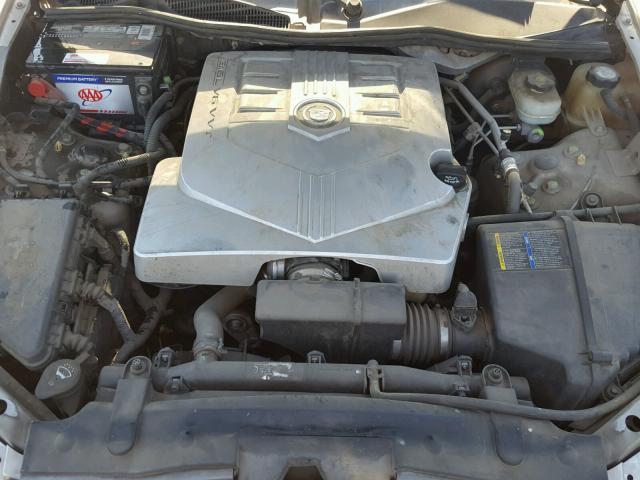 1G6DM577040192535 - 2004 CADILLAC CTS SILVER photo 7