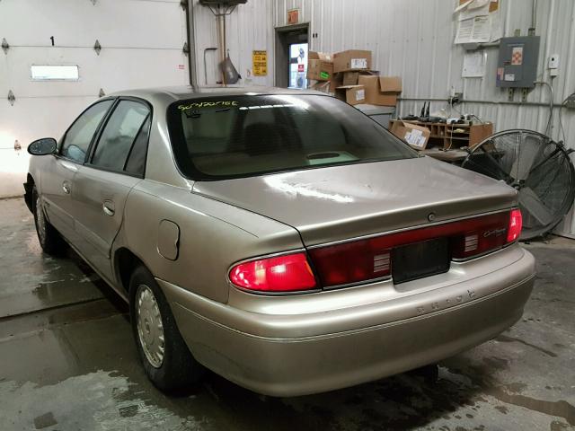 2G4WY55J311173577 - 2001 BUICK CENTURY LI GOLD photo 3