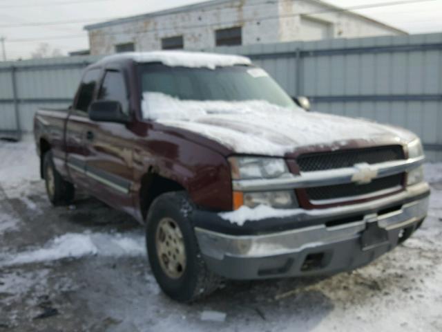 1GCEK19TX3E269181 - 2003 CHEVROLET SILVERADO RED photo 1