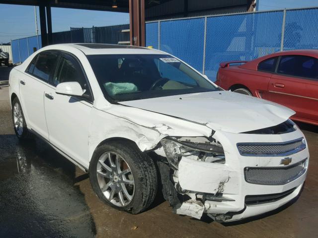 1G1ZG5E73CF107124 - 2012 CHEVROLET MALIBU LTZ WHITE photo 1