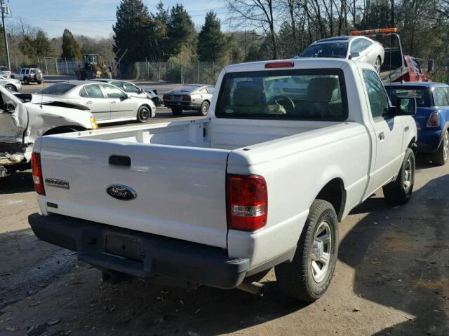 1FTKR1AD3BPA17424 - 2011 FORD RANGER WHITE photo 4