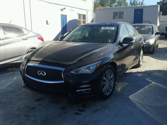 JN1BV7AR4FM396809 - 2015 INFINITI Q50/PREMIU BLACK photo 2