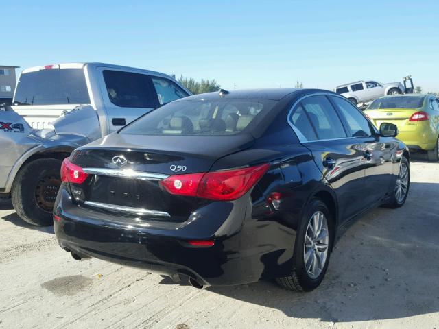 JN1BV7AR4FM396809 - 2015 INFINITI Q50/PREMIU BLACK photo 4