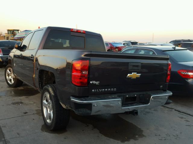 3GCPCREC3EG546730 - 2014 CHEVROLET SILVERADO BROWN photo 3