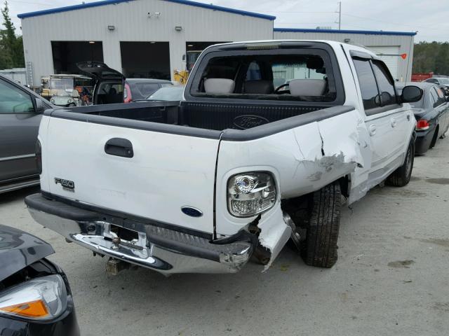 1FTRW07L73KD12699 - 2003 FORD F150 SUPER WHITE photo 4